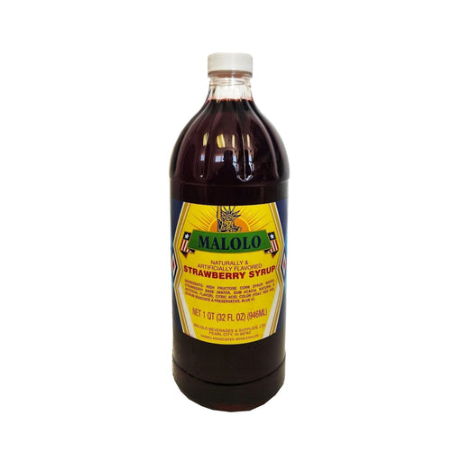 Malolo Strawberry Syrup (32oz) - Food - Leilanis Attic