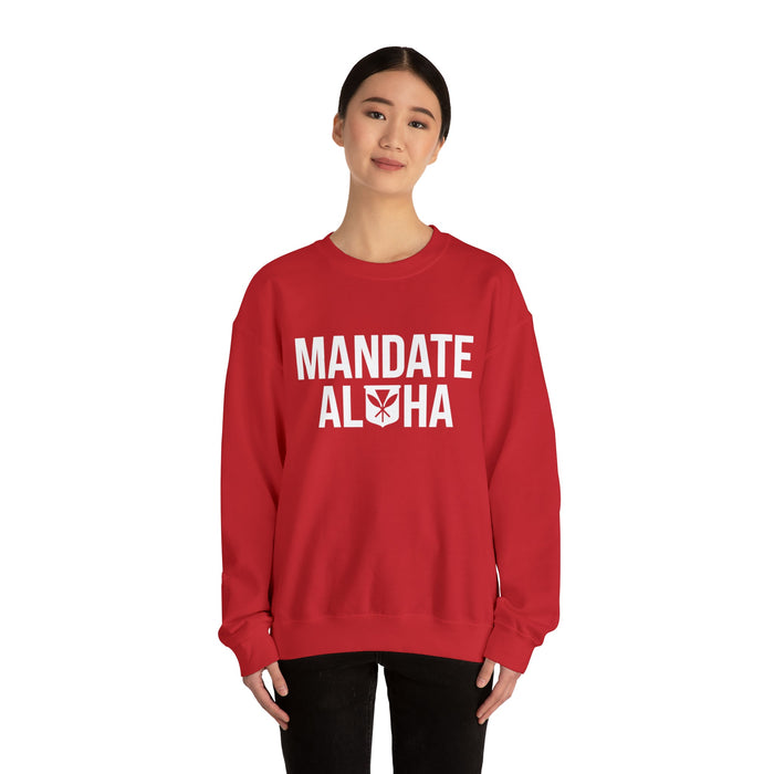 Mandate Aloha Crewneck SweatShirt - Unisex - Sweatshirt - Leilanis Attic