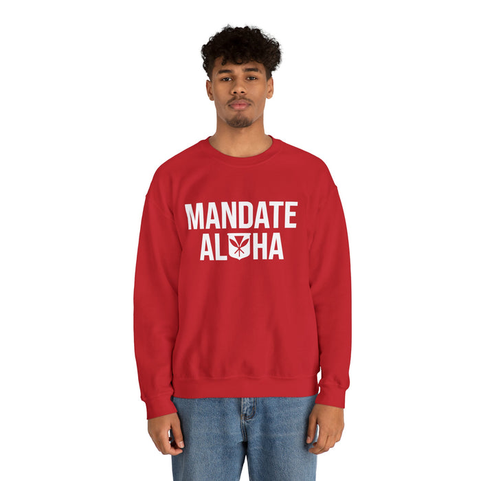 Mandate Aloha Crewneck SweatShirt - Unisex - Sweatshirt - Leilanis Attic