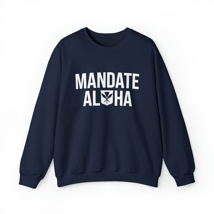 Mandate Aloha Crewneck SweatShirt - Unisex - Sweatshirt - Leilanis Attic