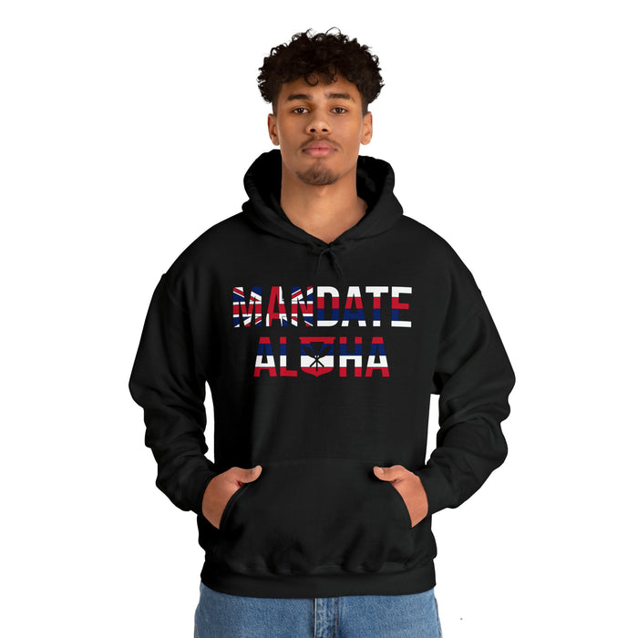 Mandate Aloha Flag Hoodie - Unisex - Hoodie - Leilanis Attic