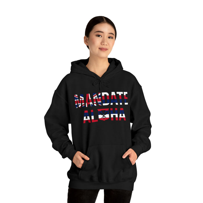 Mandate Aloha Flag Hoodie - Unisex - Hoodie - Leilanis Attic