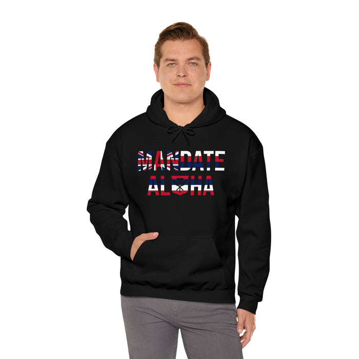 Mandate Aloha Flag Hoodie - Unisex - Hoodie - Leilanis Attic