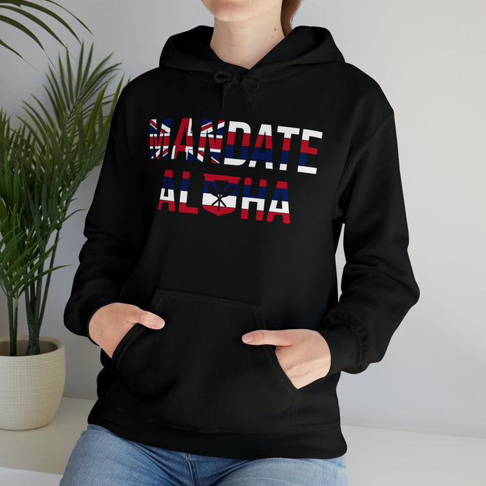 Mandate Aloha Flag Hoodie - Unisex - Hoodie - Leilanis Attic