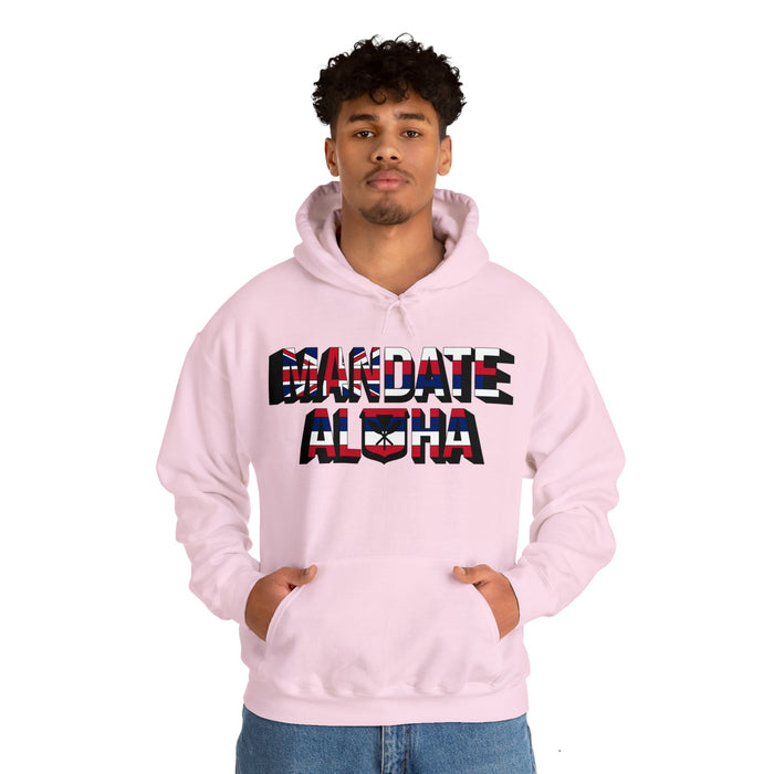 Mandate Aloha Flag Hoodie - Unisex - Hoodie - Leilanis Attic