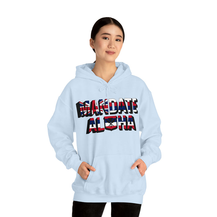 Mandate Aloha Flag Hoodie - Unisex - Hoodie - Leilanis Attic