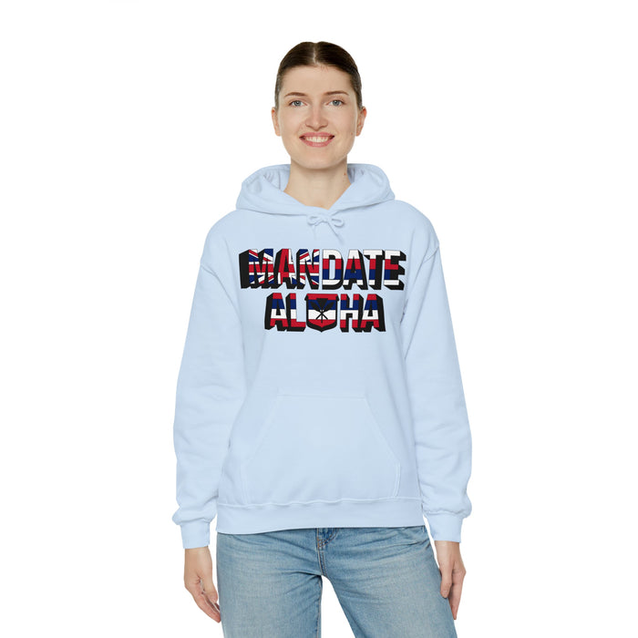 Mandate Aloha Flag Hoodie - Unisex - Hoodie - Leilanis Attic