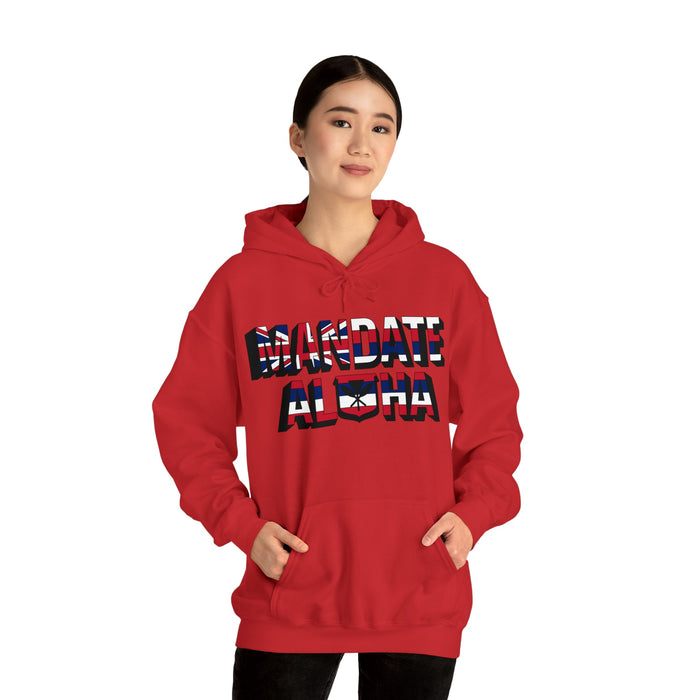 Mandate Aloha Flag Hoodie - Unisex - Hoodie - Leilanis Attic