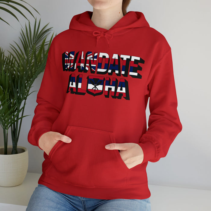 Mandate Aloha Flag Hoodie - Unisex - Hoodie - Leilanis Attic