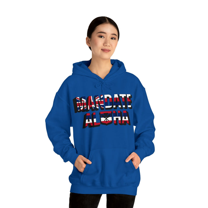 Mandate Aloha Flag Hoodie - Unisex - Hoodie - Leilanis Attic