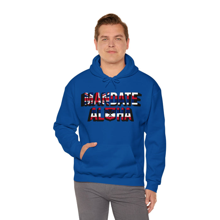 Mandate Aloha Flag Hoodie - Unisex - Hoodie - Leilanis Attic