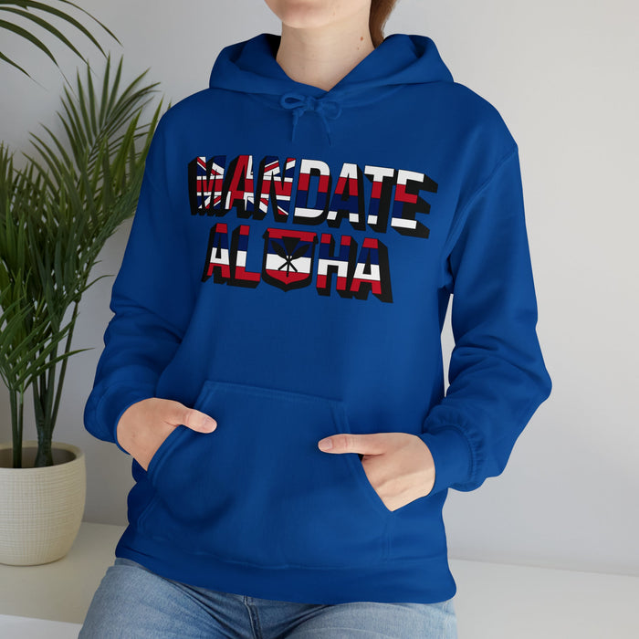 Mandate Aloha Flag Hoodie - Unisex - Hoodie - Leilanis Attic