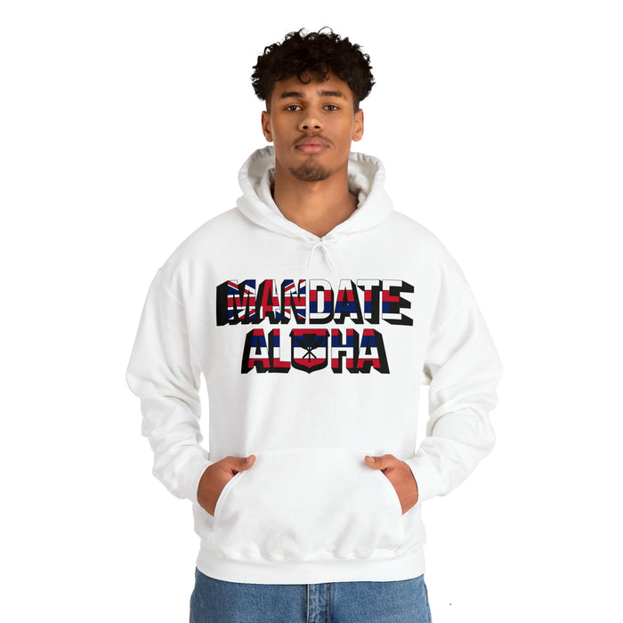 Mandate Aloha Flag Hoodie - Unisex - Hoodie - Leilanis Attic