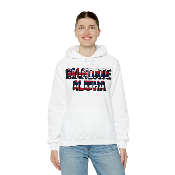 Mandate Aloha Flag Hoodie - Unisex - Hoodie - Leilanis Attic