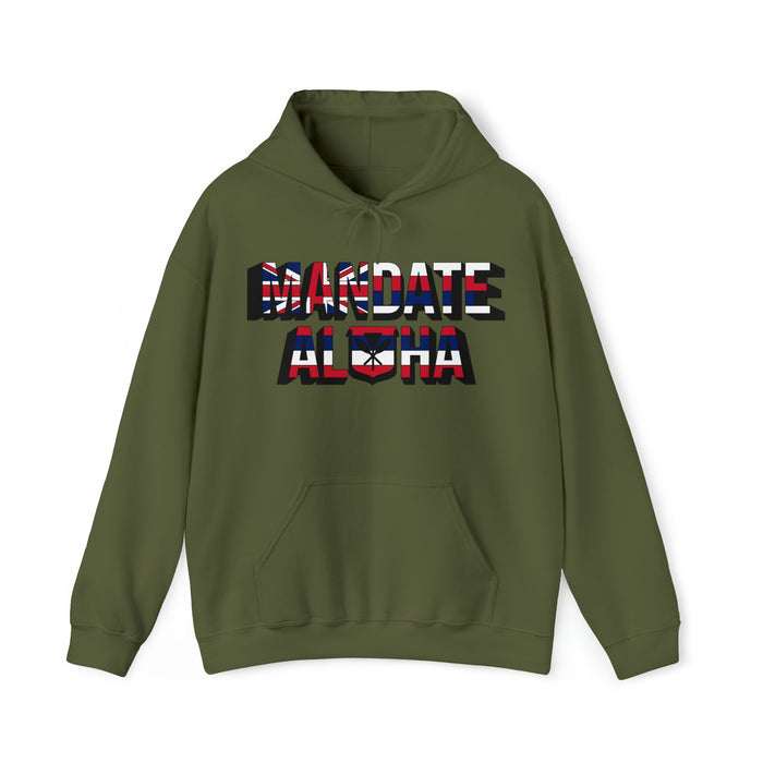 Mandate Aloha Flag Hoodie - Unisex - Hoodie - Leilanis Attic