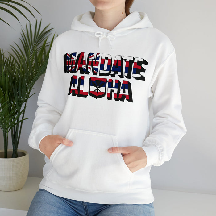 Mandate Aloha Flag Hoodie - Unisex - Hoodie - Leilanis Attic