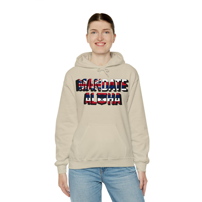 Mandate Aloha Flag Hoodie - Unisex - Hoodie - Leilanis Attic