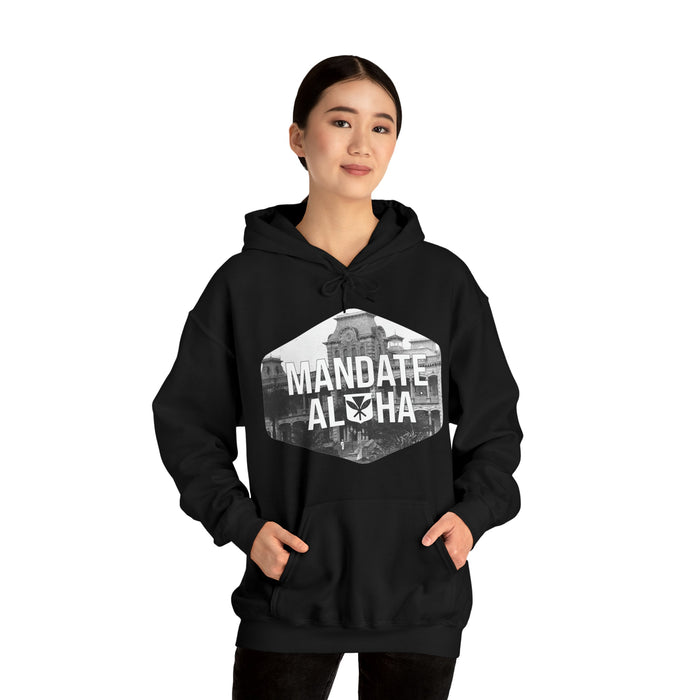 Mandate Aloha Palace Hoodie - Unisex - Hoodie - Leilanis Attic