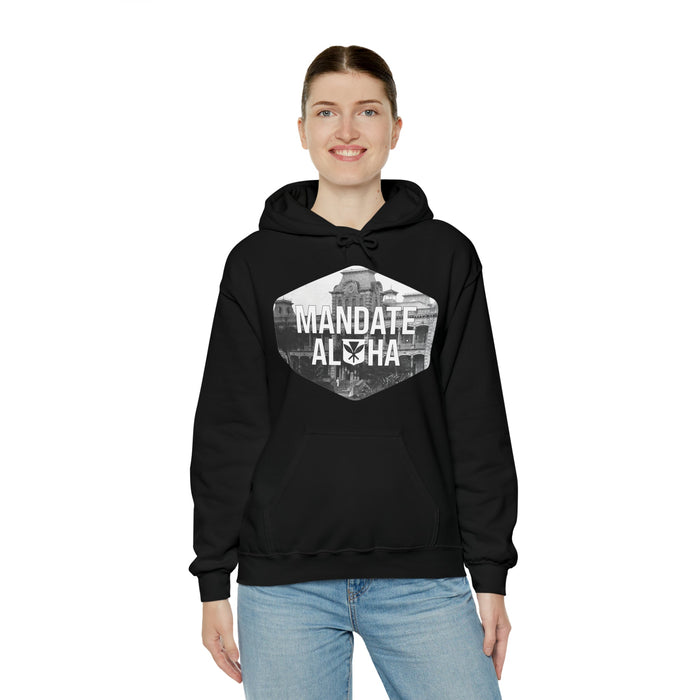 Mandate Aloha Palace Hoodie - Unisex - Hoodie - Leilanis Attic