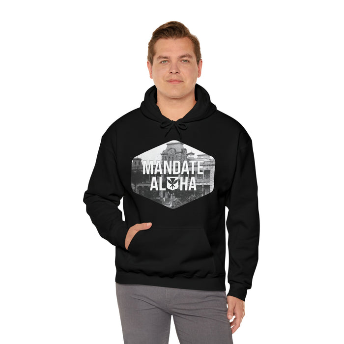 Mandate Aloha Palace Hoodie - Unisex - Hoodie - Leilanis Attic