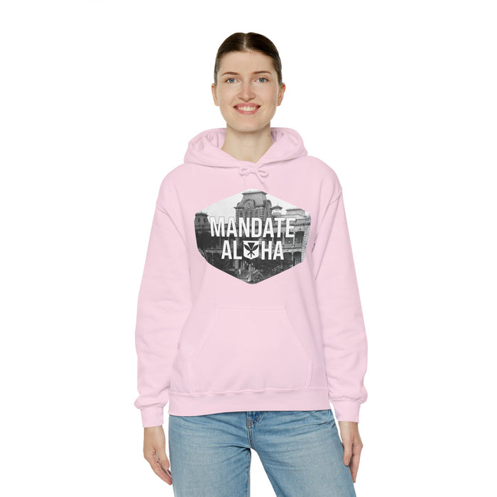 Mandate Aloha Palace Hoodie - Unisex - Hoodie - Leilanis Attic