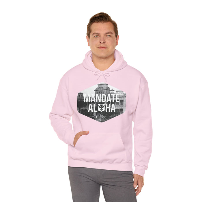 Mandate Aloha Palace Hoodie - Unisex - Hoodie - Leilanis Attic