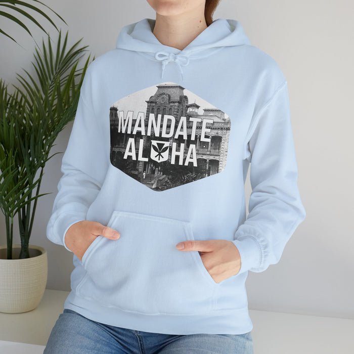 Mandate Aloha Palace Hoodie - Unisex - Hoodie - Leilanis Attic