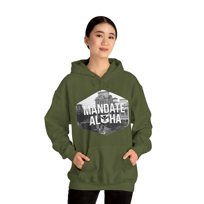 Mandate Aloha Palace Hoodie - Unisex - Hoodie - Leilanis Attic