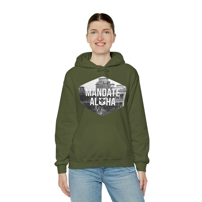 Mandate Aloha Palace Hoodie - Unisex - Hoodie - Leilanis Attic