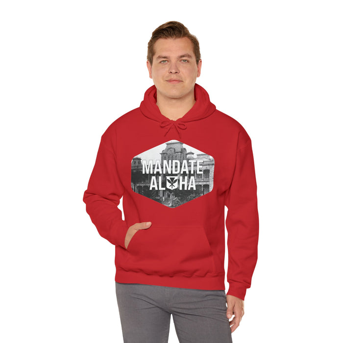 Mandate Aloha Palace Hoodie - Unisex - Hoodie - Leilanis Attic