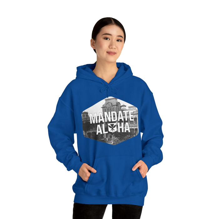 Mandate Aloha Palace Hoodie - Unisex - Hoodie - Leilanis Attic