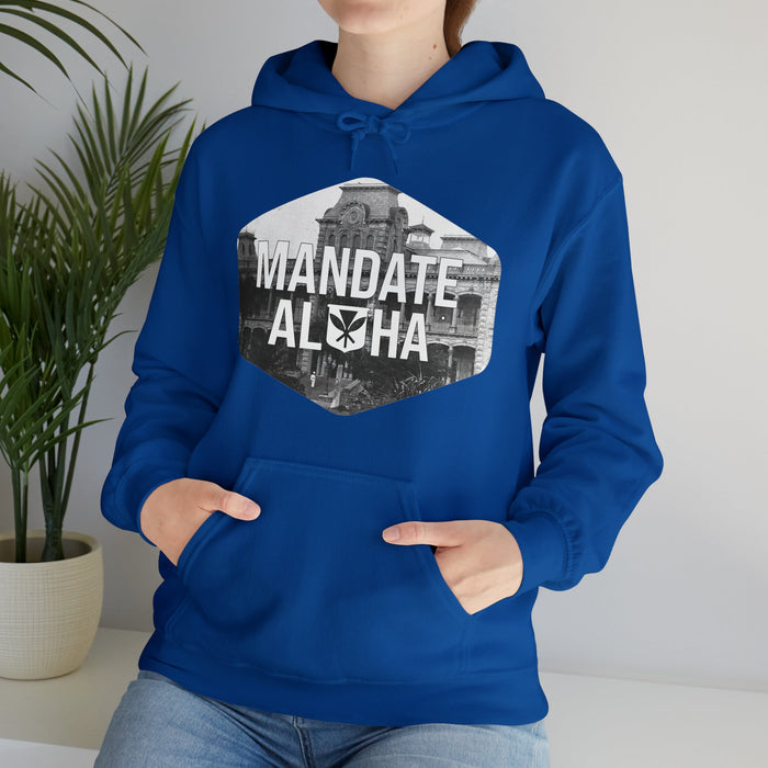 Mandate Aloha Palace Hoodie - Unisex - Hoodie - Leilanis Attic