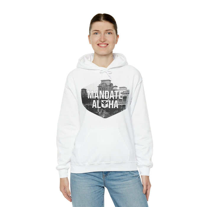 Mandate Aloha Palace Hoodie - Unisex - Hoodie - Leilanis Attic