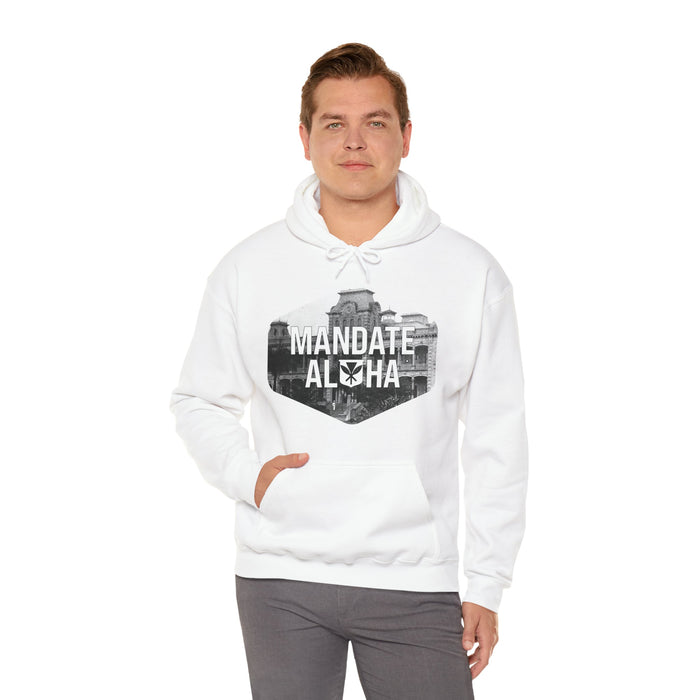 Mandate Aloha Palace Hoodie - Unisex - Hoodie - Leilanis Attic