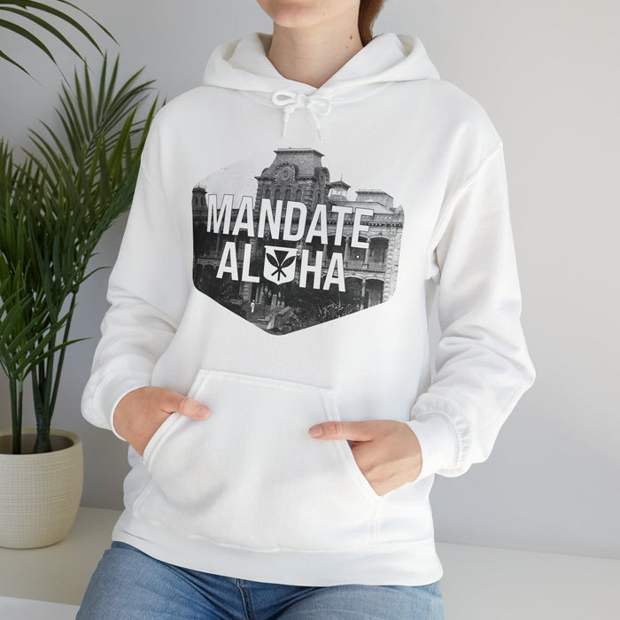 Mandate Aloha Palace Hoodie - Unisex - Hoodie - Leilanis Attic