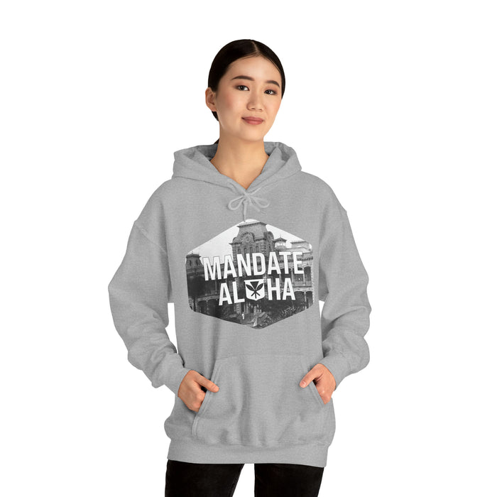 Mandate Aloha Palace Hoodie - Unisex - Hoodie - Leilanis Attic