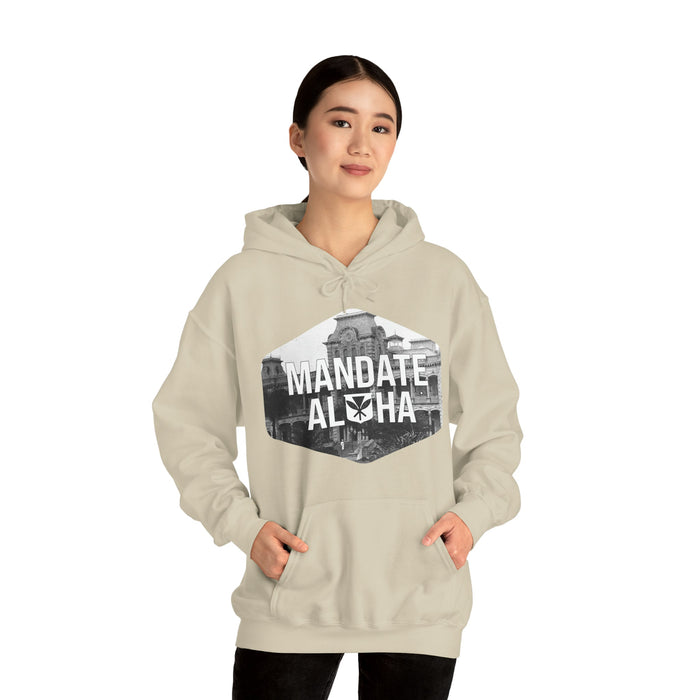 Mandate Aloha Palace Hoodie - Unisex - Hoodie - Leilanis Attic