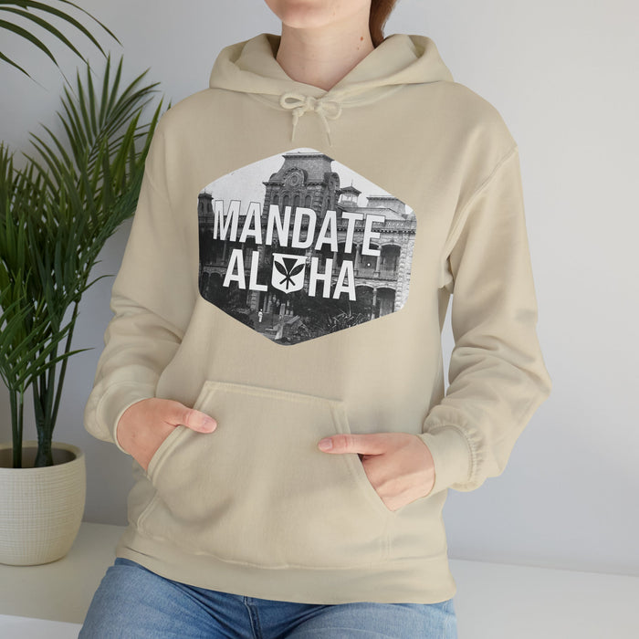 Mandate Aloha Palace Hoodie - Unisex - Hoodie - Leilanis Attic