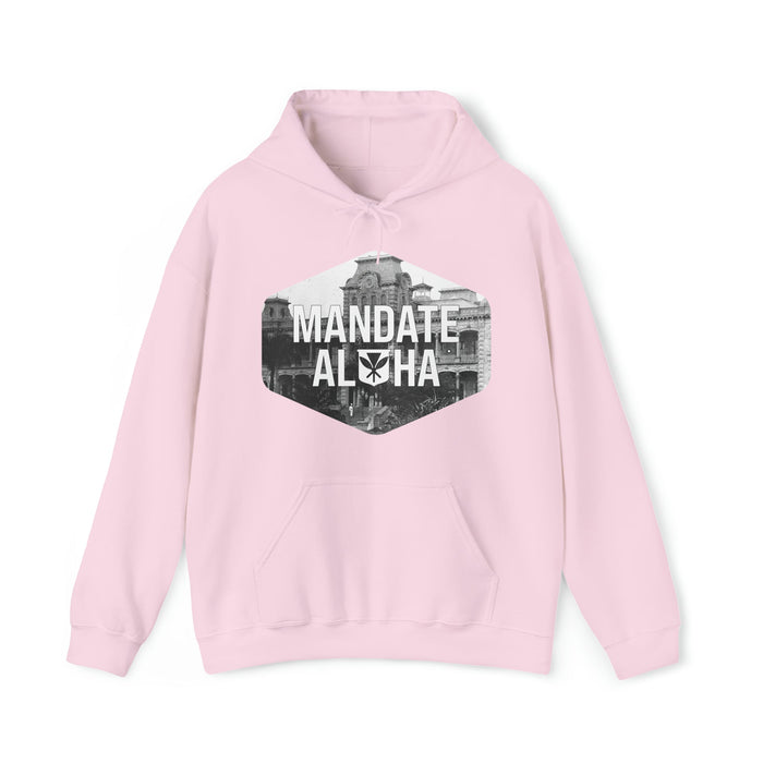 Mandate Aloha Palace Hoodie - Unisex - Hoodie - Leilanis Attic