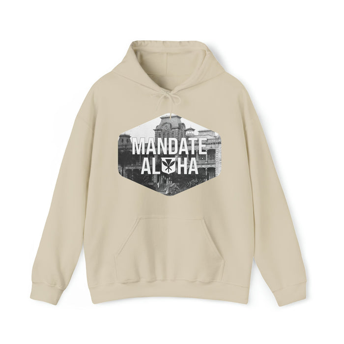 Mandate Aloha Palace Hoodie - Unisex - Hoodie - Leilanis Attic