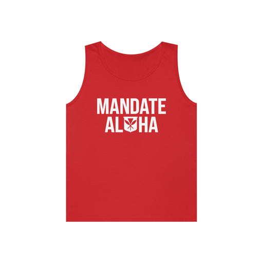 Mandate Aloha Tank Top Unisex - Tank Top - Leilanis Attic