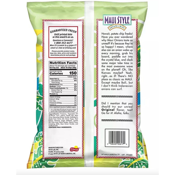 Maui Style Maui Onion Potato Chips 14.5 oz. - Shrimp Chip - Leilanis Attic