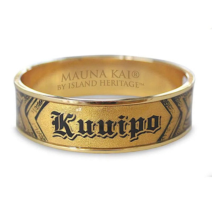 Mauna Kai Kuuipo - Gold Bangle - Jewelry - Leilanis Attic