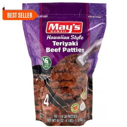 May's Teriyaki Beef Patties, 4lbs - Food - Leilanis Attic