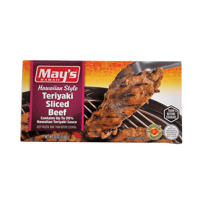 May's Teriyaki Sliced Beef, 2lbs - Food - Leilanis Attic