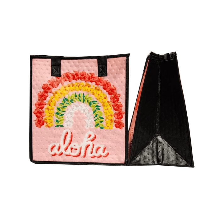Medium Insulated Cooler Bag, Lei'd Back Pink - Insulated Bag - Leilanis Attic