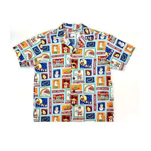Mele Stamps Boys Aloha Shirt - Aloha Shirt - Boys - Leilanis Attic