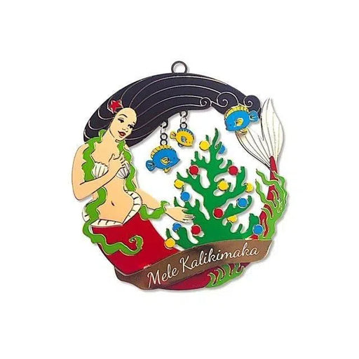 Metal Die - Cut Ornament, Mele Mermaid - Ornament - Leilanis Attic