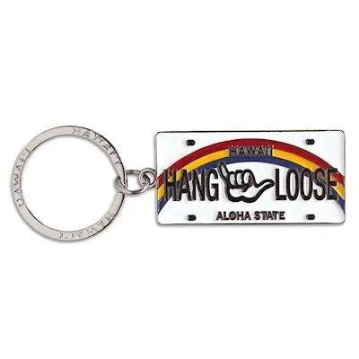 Metal License Plate Keychain, various designs - Keychain - Leilanis Attic