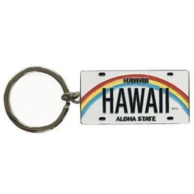 Metal License Plate Keychain, various designs - Keychain - Leilanis Attic